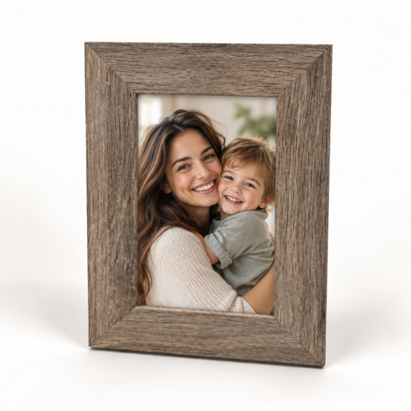 Cornice portafoto personalizzata con fotografia di madre e bambino