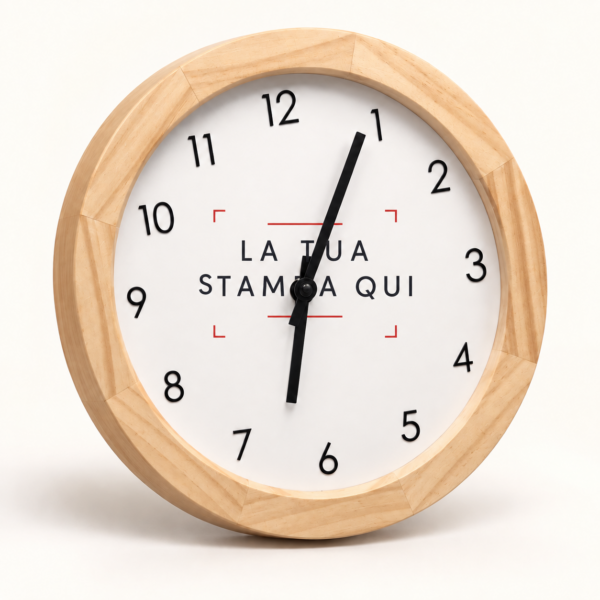 Orologio da parete personalizzato con stampa