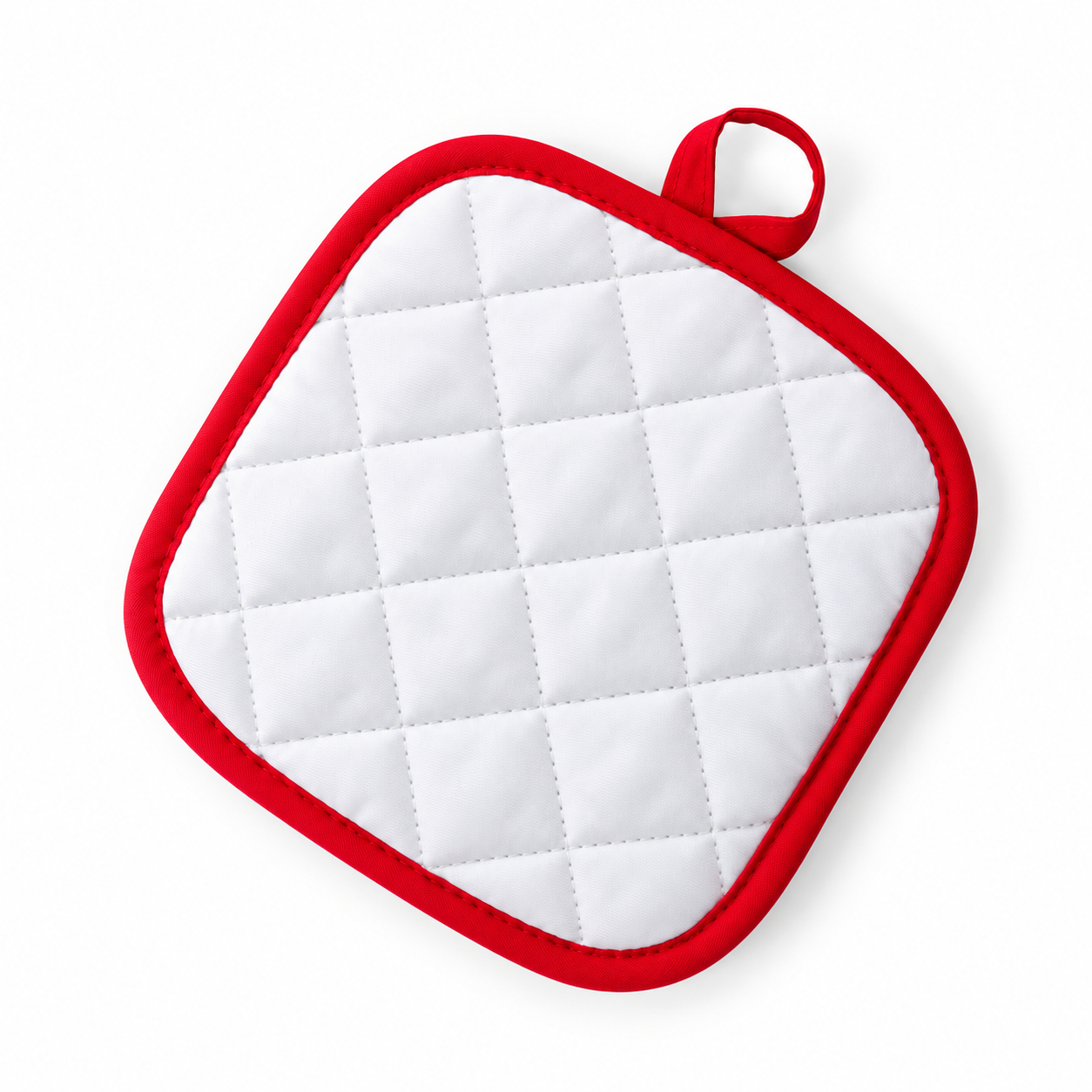 Retro della presina da cucina personalizzata 17x17 cm